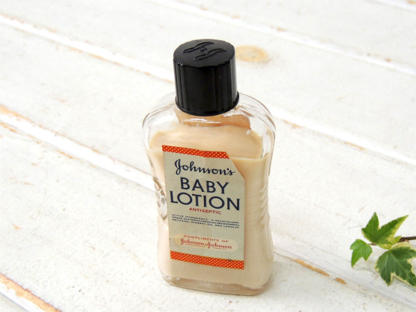 ジョンソン&ジョンソン Johnsons アンティーク ベビーローション・ガラスボトル・薬瓶