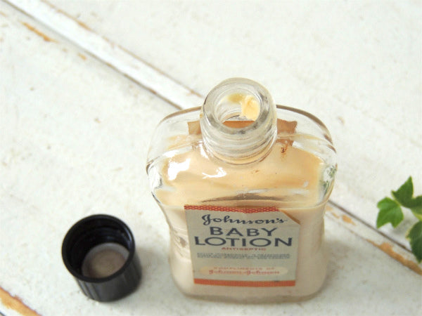 ジョンソン&ジョンソン Johnsons アンティーク ベビーローション・ガラスボトル・薬瓶