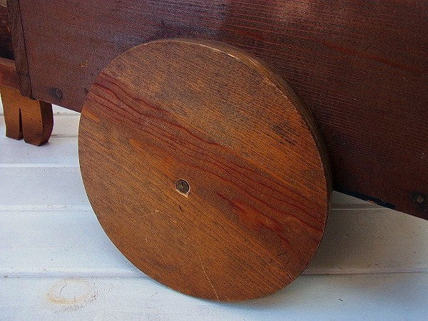 馬車 木製 アンティーク ガーデニング USA 店舗什器 オブジェ 店内装飾