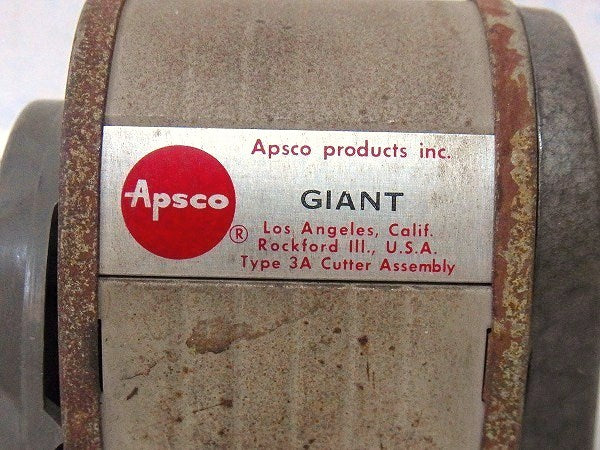 【APSCO GIANT】アンティーク・ペンシルシャープナー/鉛筆削り/文房具 USA