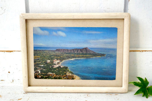 フォード ディーラー 1950's ハワイ ワイキキ ダイヤモンドヘッド ヴィンテージ ポストカード