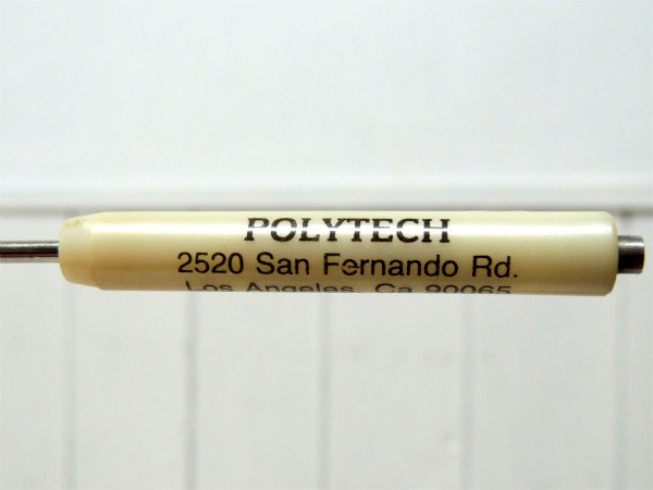 【polytech×白】工業系・アドバタイジング・ビンテージ・ユーティリティー・ドライバー・工具
