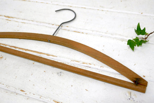 ナチュラル・ヴィンテージ・木製ハンガー・ハンガー・インテリア USA