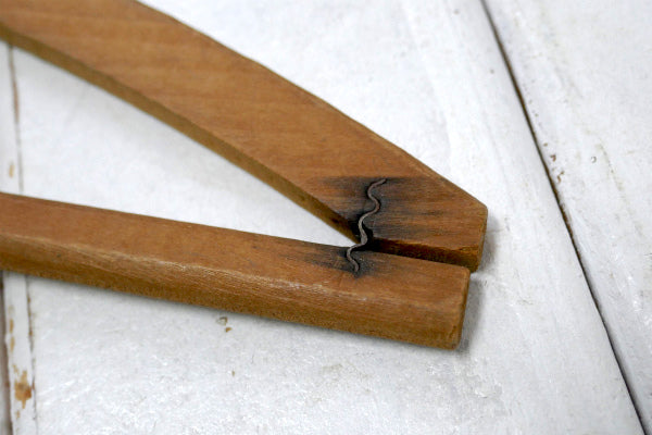 ナチュラル・ヴィンテージ・木製ハンガー・ハンガー・インテリア USA