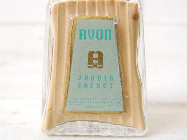 【AVON】JARDIN DAMOUR・デッドストック箱付き・アンティーク・サシェパウダーボトル/瓶