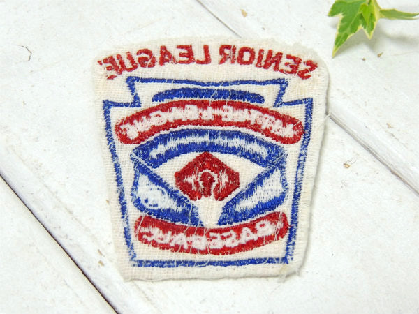USA 野球 BASEBALL ヴィンテージ・ワッペン・刺繍ワッペン・アップリケ・ベースボール