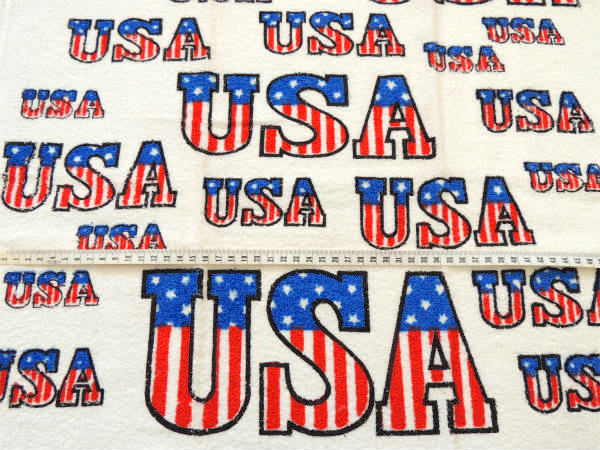 USA CANNON社・アメリカ国旗柄・デッドストック・ヴィンテージ・バスタオル・タオル・コットン