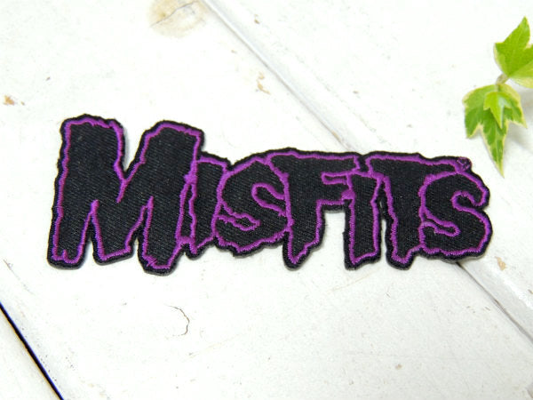 USA パンクバンド MISFITS ミスフィッツ ヴィンテージ ワッペン 刺繍ワッペン アップリケ