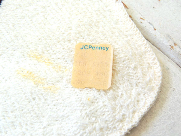 LOVE 星条旗&ハート柄・デッドストック・70's・ヴィンテージ・ハンドタオル・ヒッピースタイル