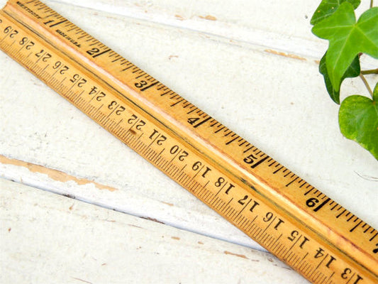 【WESTCOTT・MADE IN USA】木製・ヴィンテージ・定規・ルーラー・物さし・文房具