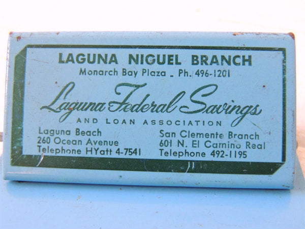 【Laguna Federal】アドバタイジング・ティン製・ビンテージ・バインダー/クリップボード
