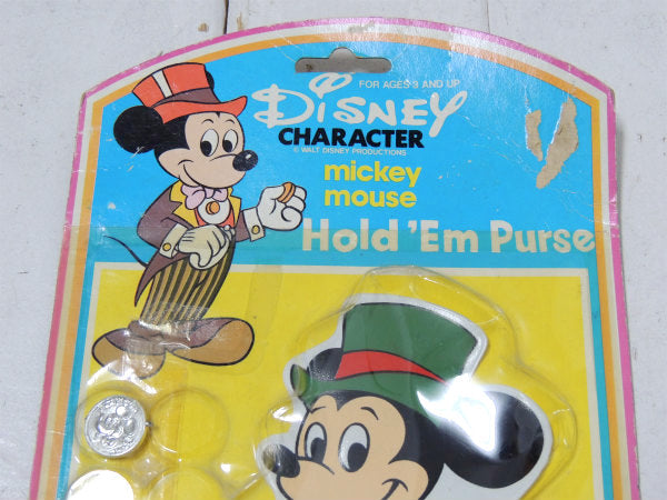 ミッキーマウス Hold' Em Purse・リング&コインケース・ヴィンテージ・TOY・おもちゃ