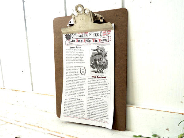 【A&W】USA クリップボード・バインダー・工業系・ステーショナリー・オフィス雑貨・文房具