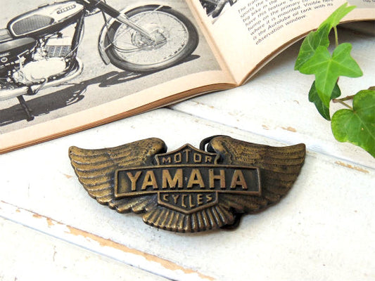 【YAMAHA MOTOR CYCLES】70's〜・ヤマハ・バイク・ヴィンテージ・バックル・USA