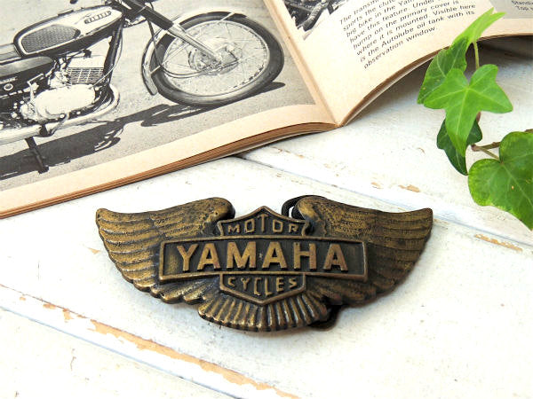 【YAMAHA MOTOR CYCLES】70's〜・ヤマハ・バイク・ヴィンテージ・バックル・USA