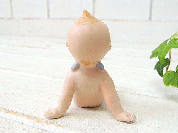 【キューピー】セラミック製・小さなアンティーク・ビスクドール/人形/ポーセリンドール