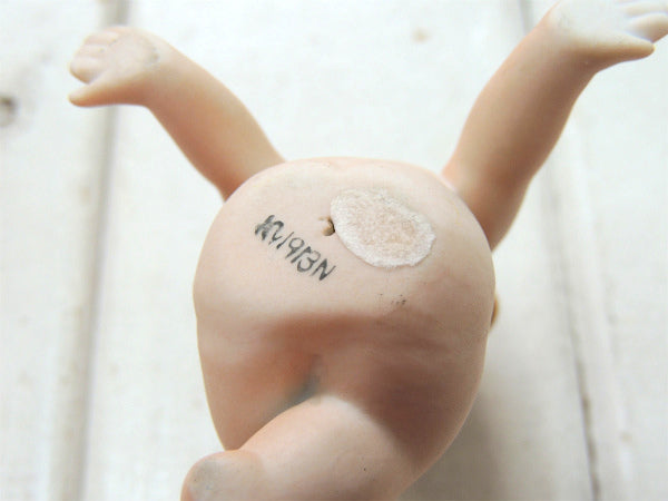 【キューピー】セラミック製・小さなアンティーク・ビスクドール/人形/ポーセリンドール