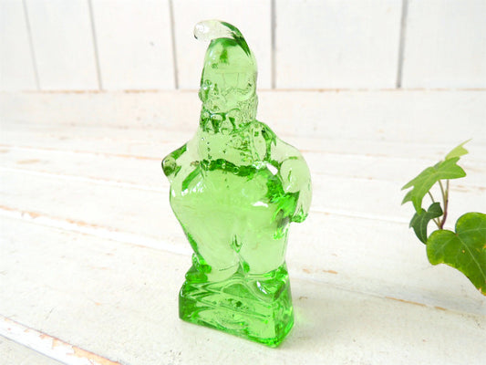 ピエロ Clown ウランガラス 1983年 ヴィンテージ ドール 人形 置物 ピエロドール 工芸ガラス品