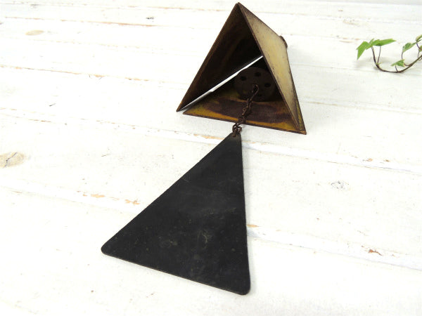 【1970y・デザイナー】ピラミッド・ビンテージ・チャイム・ウィンドベル・ミッドセンチュリー・USA