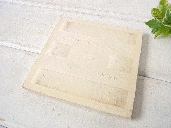 【GENERAL TILE】ニワトリ柄・デッドストック・アンティーク・タイル/鍋敷き USA