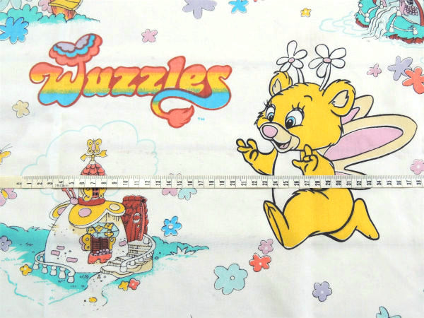 【Wuzzles】ウーズルズ・ディズニー・動物・80'sヴィンテージ・ユーズドシーツ(ボックス)