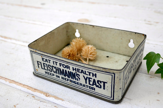FLEISCHMANN'S YEAST アンティーク・ティンケース・ティン缶・ソープケース USA