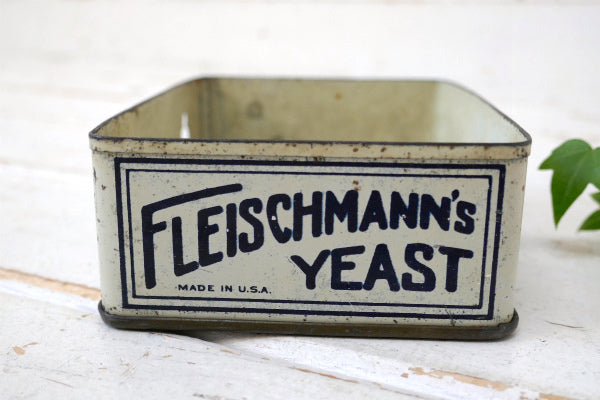 FLEISCHMANN'S YEAST アンティーク・ティンケース・ティン缶・ソープケース USA