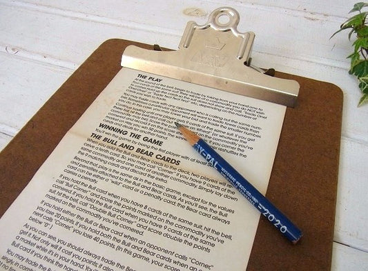 【A&W】クリップボード/バインダー USA