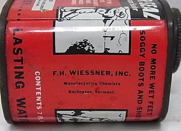 【LEATH-R-SEAL】ヴィンテージ・ブリキ缶 USA