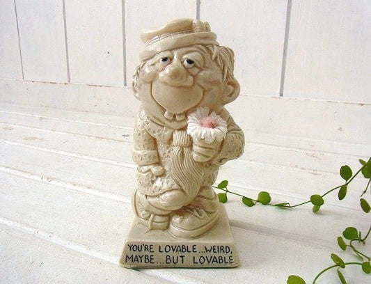 YOU'RE LOVABLE 70’s・ヴィンテージ・メッセージドール/人形 USA