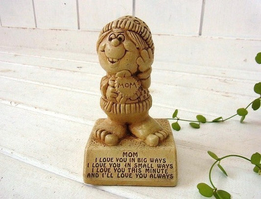 【MOM】70’s・ヴィンテージ・メッセージドール/人形 USA・母の日