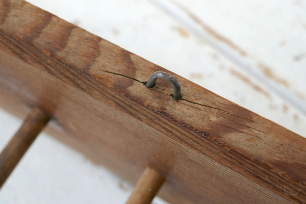 USA シャビー 木製 壁掛け アンティーク OLD ウォールフック 壁掛けフック カントリー