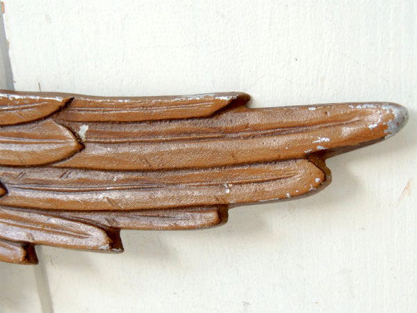 【翼を広げたイーグル】大きな看板・ビンテージ・壁飾り・ウォールデコ・鷲・USA・メタル製・アメリカン