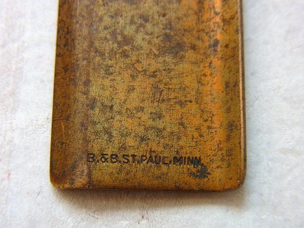 【PAUL'S GARAGE】真鍮製・ヴィンテージ・ペーパーナイフ/レターオープナー USA