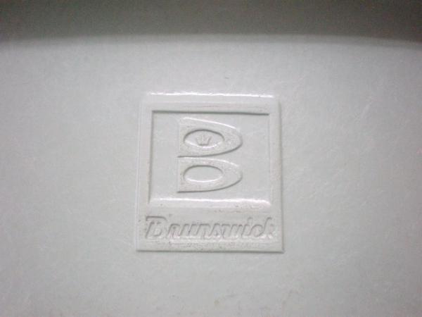 USA Brunswick・スチール製ビンテージ・チェア(ブルー)