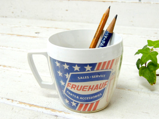 【FRUEHAUF】アメリカ老舗・トレーラー&トラック・アドバタイジング・ヴィンテージ・マグカップ