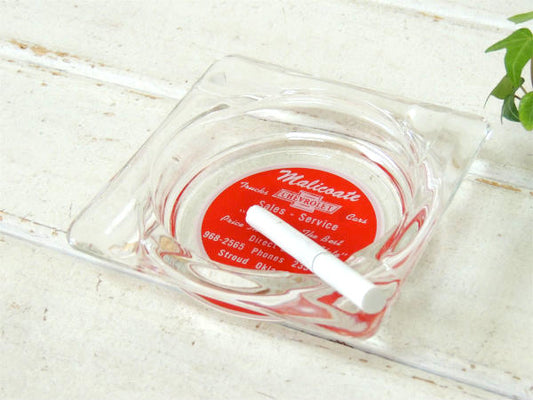 【CHEVROLET・シボレー】ディーラー・アドバタイジング・ビンテージ・灰皿・アシュトレイ・アメ車