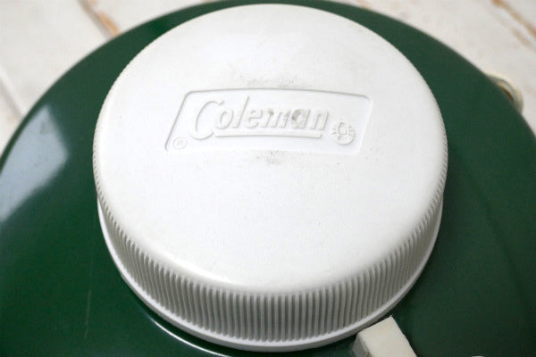 Coleman ロゴ 1984・コールマン・ビンテージ・ウォータージャグ・グリーン・キャンプ USA