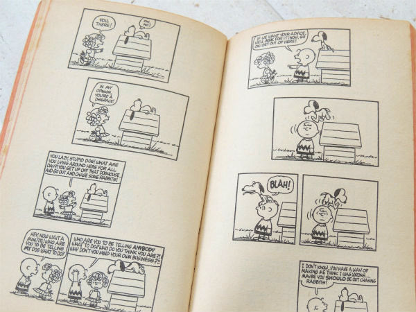 ピーナッツの仲間たち スヌーピー&チャーリーブラウン・1970年・ビンテージ・コミック・4コマ 漫画