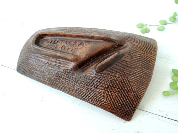 【ミッドセンチュリー・USA・陶器製・50’s~】ヴィンテージ・灰皿・アシュトレイ