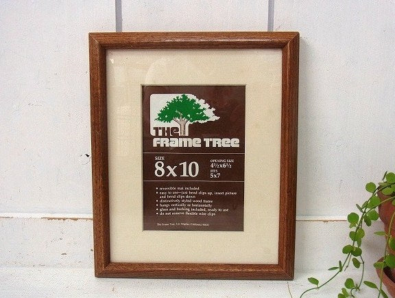 【The Frame Tree】デッドストック・ヴィンテージ・木製フレーム/額縁/フォトフレーム