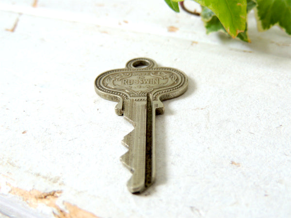 【Vintage・Russwin・Key】ヴィンテージ・鍵・キー・USA・アクセサリー・ナンバー