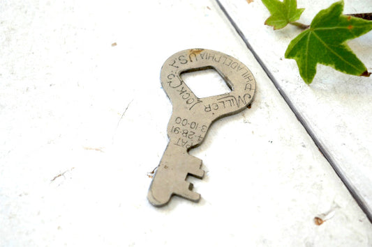 MILLER LOCK ミラーロック フィラデルフィア・アンティーク オールド KEY 鍵 USA