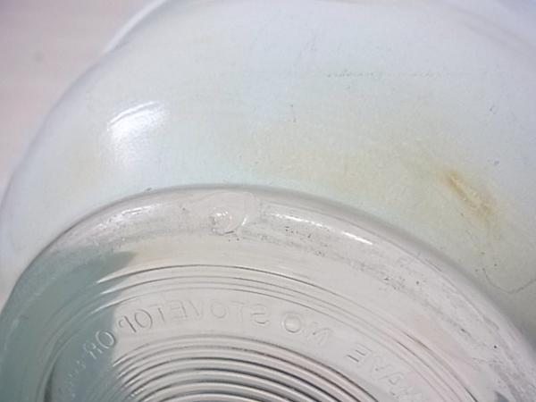 PYREX/パイレックス ブルー&水色のガラス製・ミキシングボウル・2個セット USA