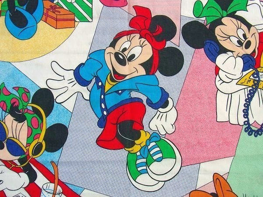 【ミニーマウス】ディズニー・ヴィンテージ・ユーズドシーツ(ボックスタイプ) USA