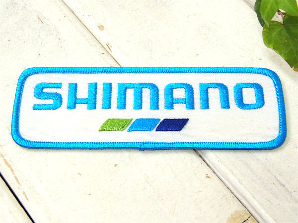 【デッドストック】シマノ・SHIMANO・釣り具メーカー・フィッシング・ヴィンテージ・ワッペン・刺繍