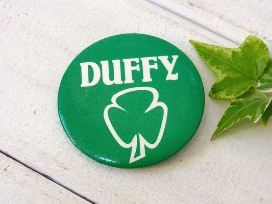 【DUFFY:ダッフィー】ヴィンテージ・缶バッジ・USA