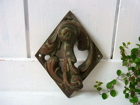 真鍮製・アンティーク・ドアノッカー USA