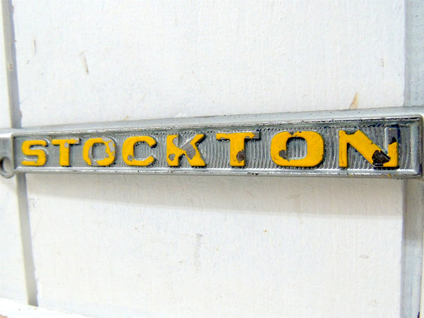 【STOCKTON・CHASE・シボレー】ビンテージ・ナンバープレート用・ナンバーフレーム・アメ車