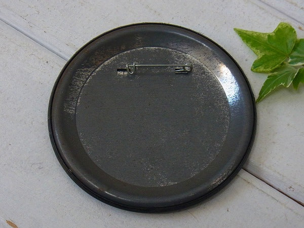 【1978y/CA/CHILI/CHAMPIONSHIP】大きな・ビンテージ・缶バッジ・USA